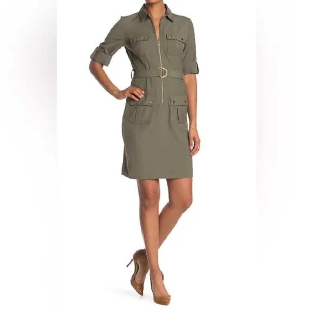 Army Green Utility Dress - image 3